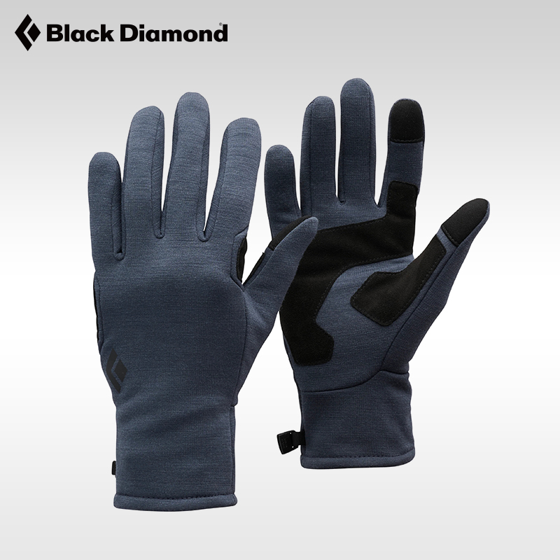 blackdiamond黑钻羊毛衬里手套