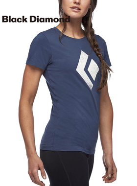 Black Diamond黑钻BD夏季短袖女款镁粉T恤短袖运动户外上衣730052