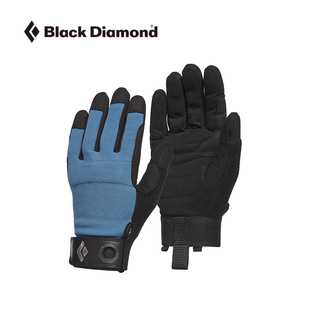 blackdiamond黑钻攀岩手套户外运动装 全指爬山攀登手套耐磨801863