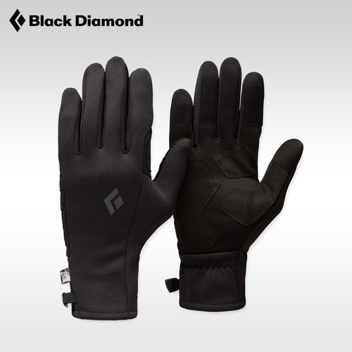blackdiamond保暖触屏衬里手套