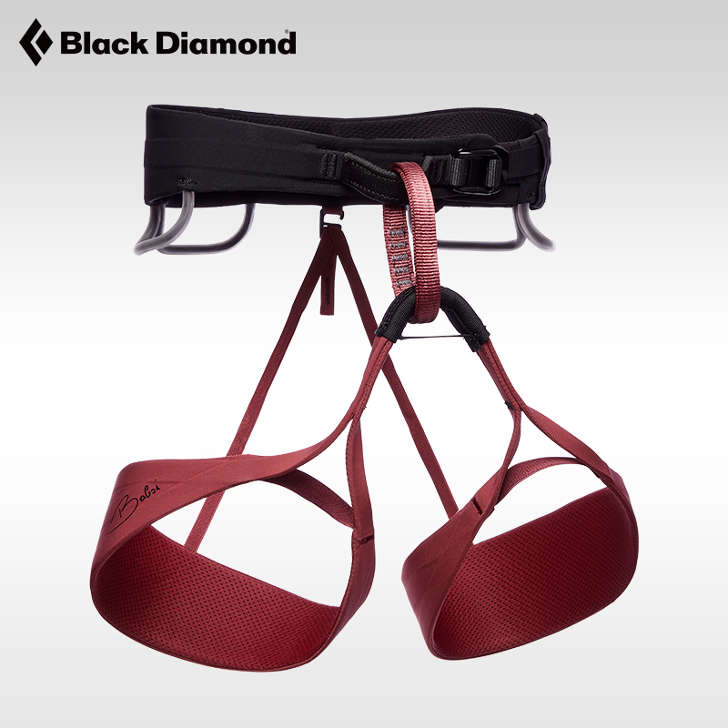 女款運動攀登安全帶簽名款黑鉆bd