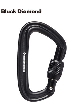 BlackDiamond黑钻BD LiteForge Screwgate轻量丝扣锁D型锁210248
