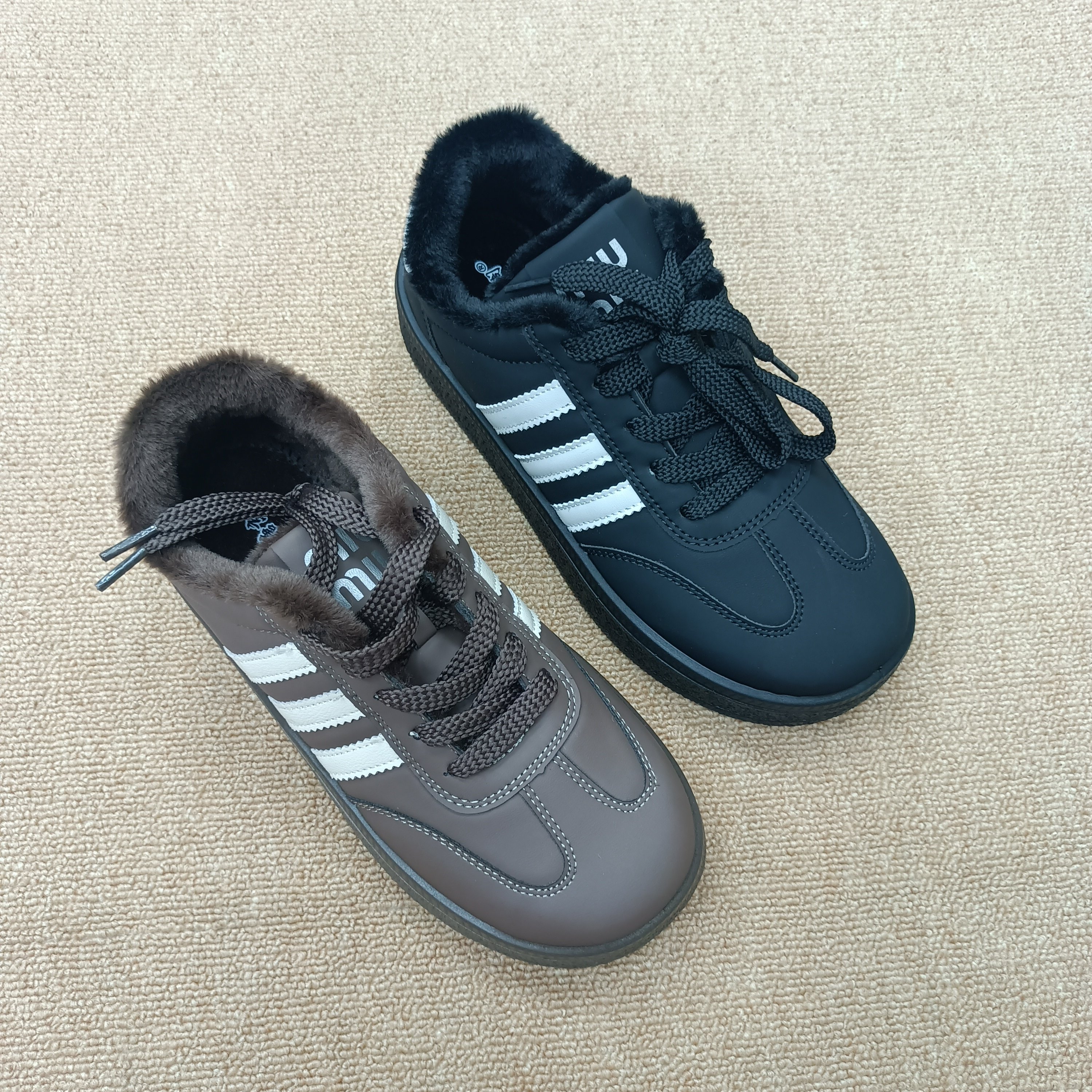 老北京布鞋冬季加绒板鞋女2025新款防滑棉鞋皮面轻质舒适休闲板鞋,女鞋,棉鞋,淘宝优惠券,粉丝福利购,淘宝优惠卷