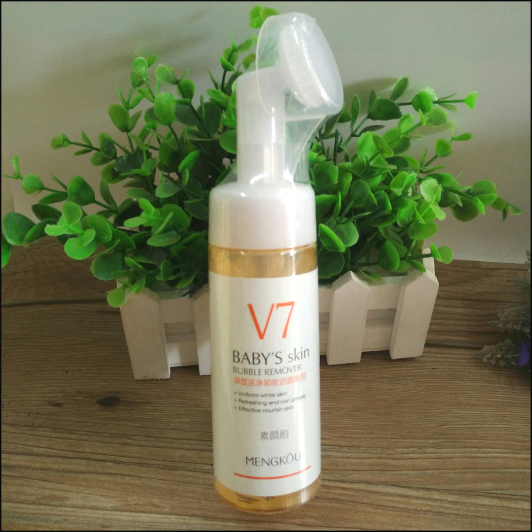 梦蔻深度洁净缷妆洁面泡泡 V7素颜刷 缷妆泡沫慕斯洗面奶