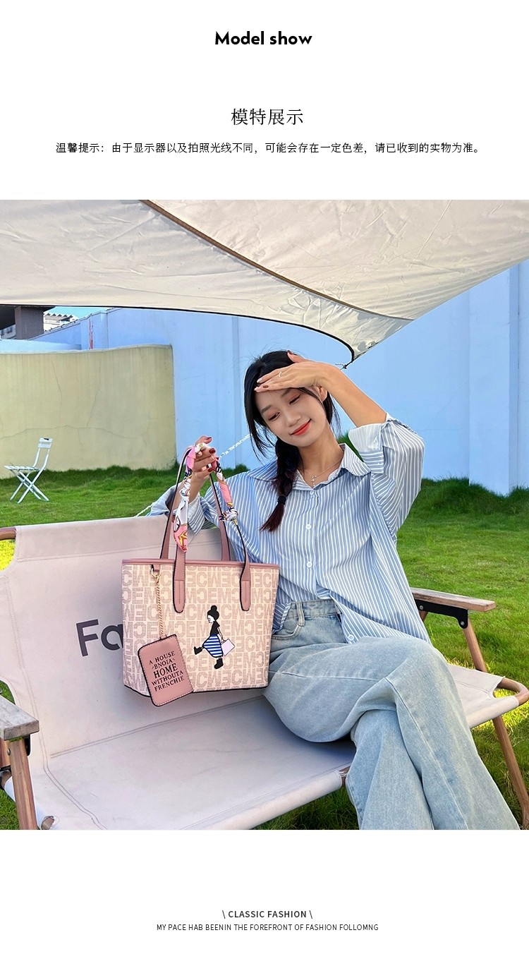 春夏款可爱女包手提包手拎外出大容量包包上班通勤便携式硬底立体