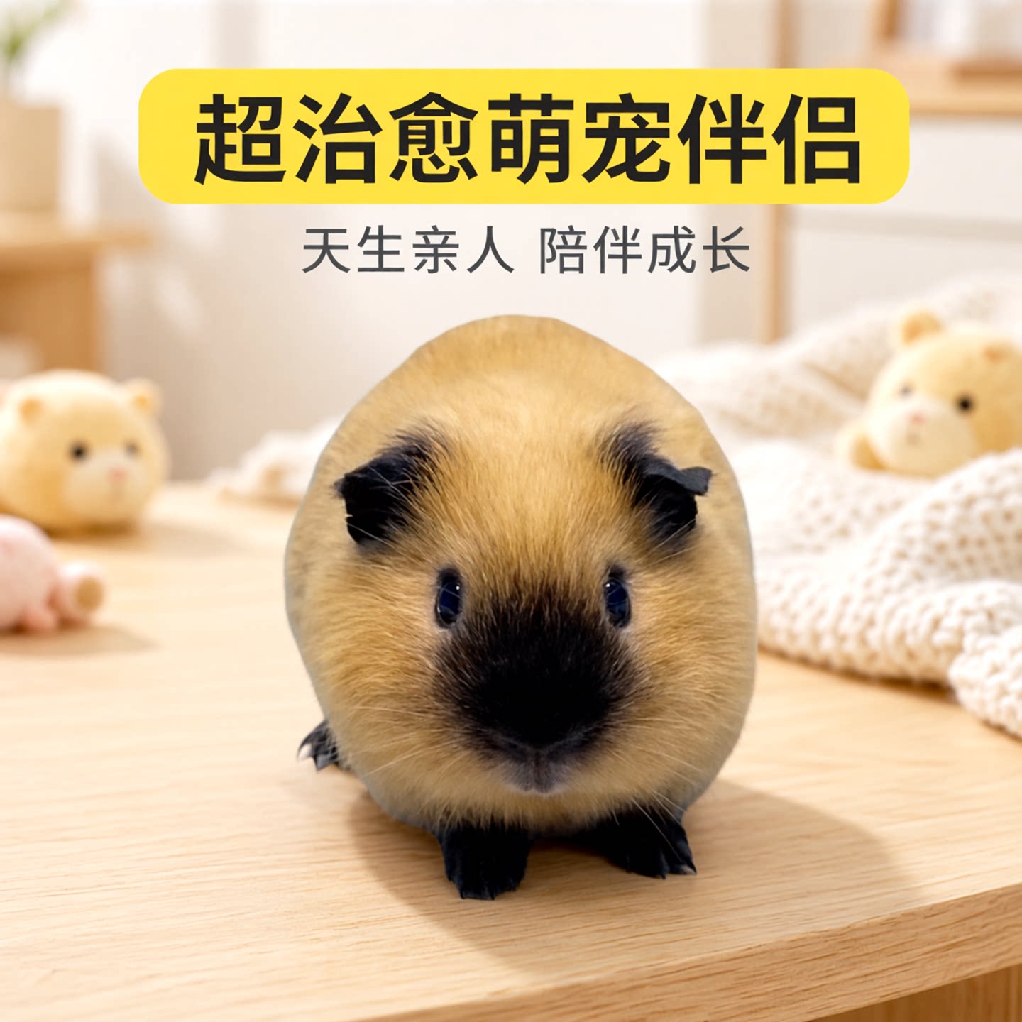 网红活体荷兰猪幼崽包活7天