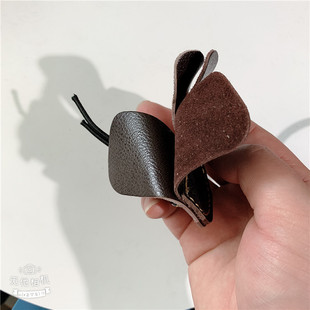 反曲弓传统弓射箭扳指地中海式三指牛皮护指护手美猎专用护臂护具