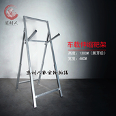 折叠靶架弓箭靶子架高密度箭靶可伸缩超牢固箭靶架便携实木金属