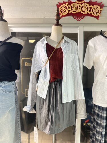 2026夏季新款韩版时尚百搭翻领长袖衬衫女宽松显瘦休闲上衣通勤