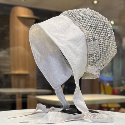 设计师款环绕遮阳帽檐可折叠女款