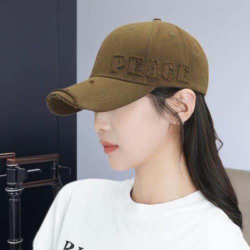 棒球帽逛街女百搭硬顶显脸小时尚