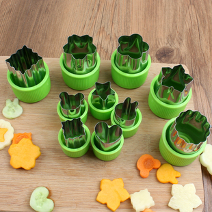 不锈钢饼干切模蔬菜水果造型压花刀切花器蝴蝶面模具手工面片工具