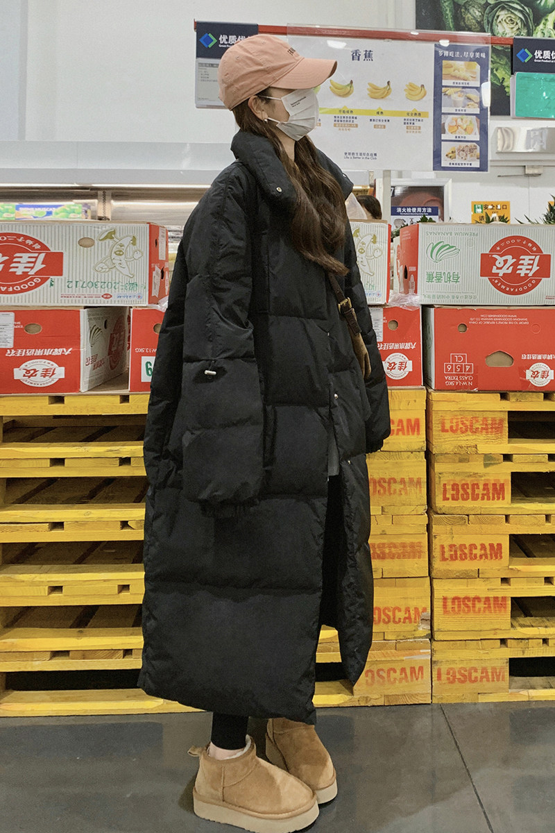 2024冬季新款现货休闲显瘦黑色羽绒服166-6651P360K538,女装羽绒服,茜茜公主