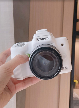 相机m50二代通用硅胶套保护壳软适用佳能200D索尼ZV1白色黑色