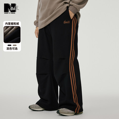 内里摇粒绒休闲裤N-MAX潮牌男装