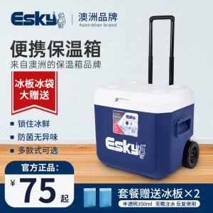 Esky保温箱车载冷冻大容量储物箱