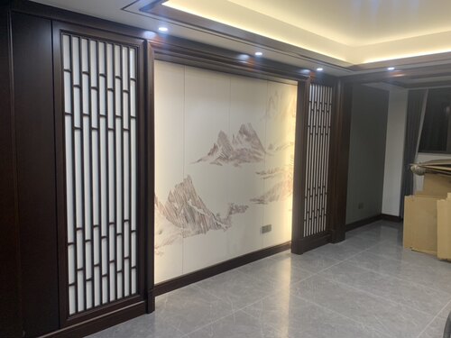 东阳木雕挂件香樟木头雕刻竖屏仿古中式客厅壁挂入户玄关装饰挂画