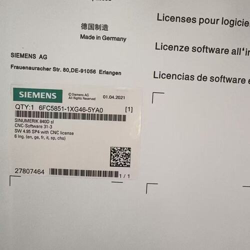 议价程序卡6FC5856FC5850-1YG40-4YA06FC5851-1YG40-4YA0