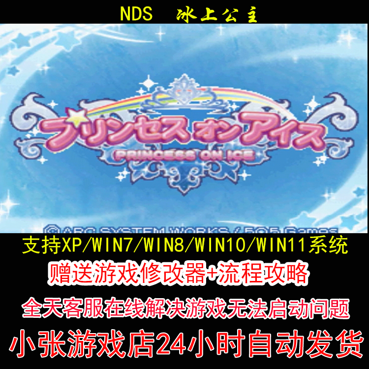 NDS 冰上公主+修改器+攻略 pc电脑单机游戏怀旧角色