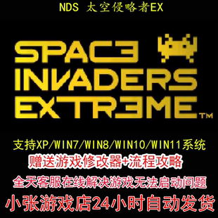 NDS 太空侵略者EX!+修改器+攻略 pc电脑单机游戏怀旧角色