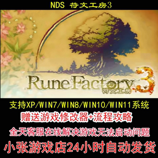 NDS 符文工房3+修改器+攻略 pc电脑单机游戏怀旧角色