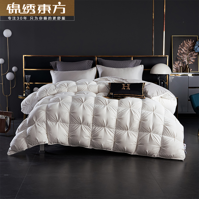 锦绣东方北境雪雁羽绒被