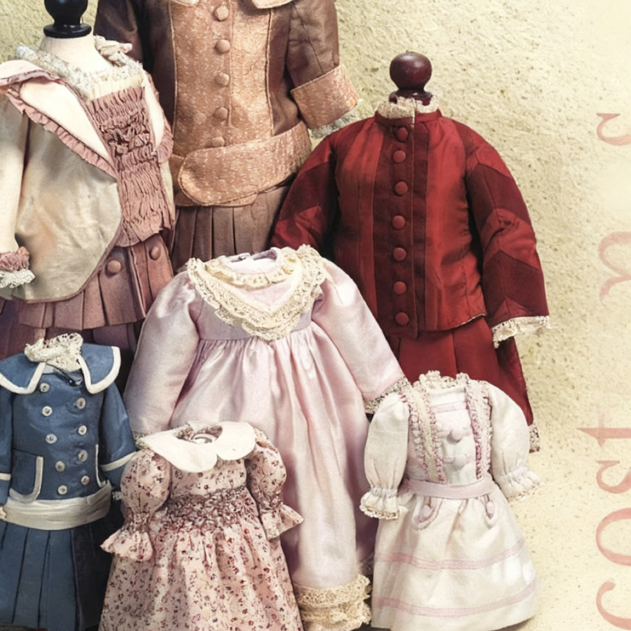 （自动发货）古董娃衣书外文电子资料doll costumes p