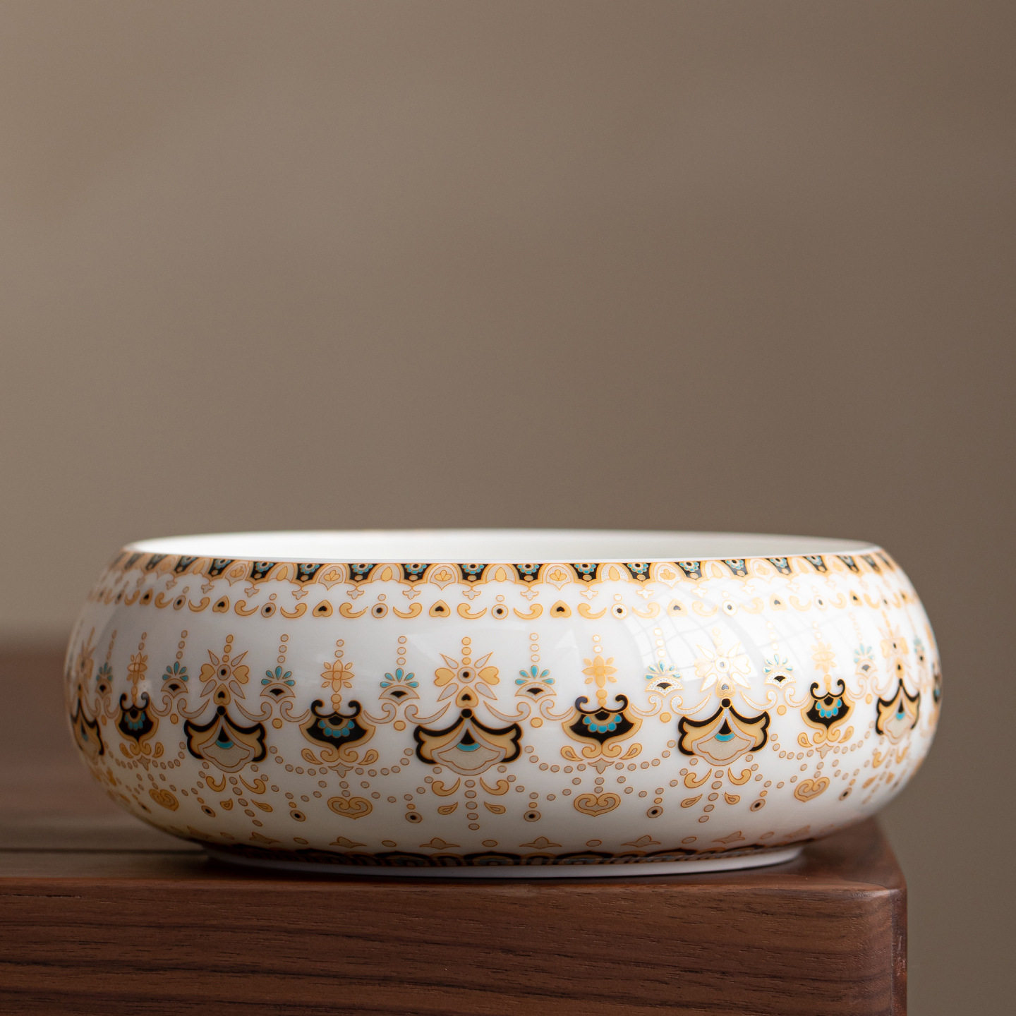 创意羊脂玉敦煌唐卡烟灰缸大码家用客厅中式复古轻奢多功能垃圾缸,家居饰品,装饰烟灰缸,淘宝优惠券,粉丝福利购,淘宝优惠卷