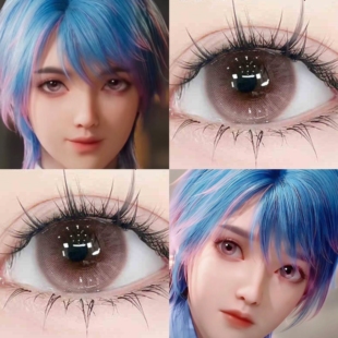 王冬&王冬儿cos美瞳半年抛斗罗大陆绝世唐门大小直径三明治漫2TB