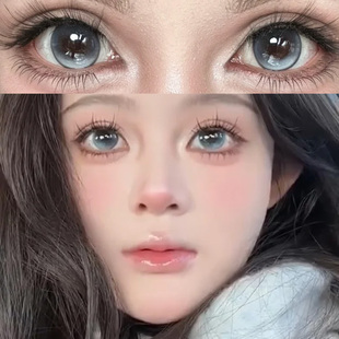 moaaneu美瞳冰感引力年抛高颜值隐形眼镜半年抛猫咪创世纪韩系ftb