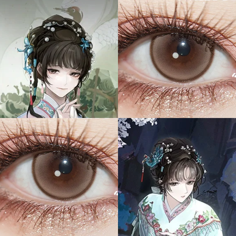 林黛玉COS美瞳日抛