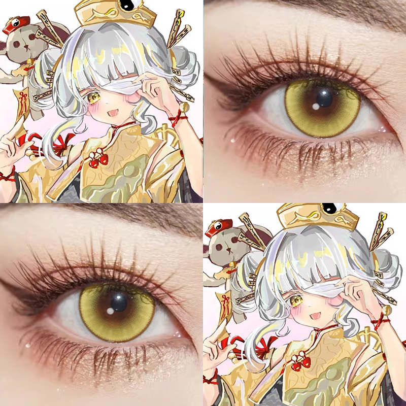 超自然莉莉cos美瞳推荐日抛Cupid黄金年代显色隐形眼镜官方正品gc