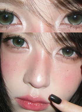 Recolook事后清晨美瞳一年抛轻混血自然隐形眼镜半年抛旗舰店ftb