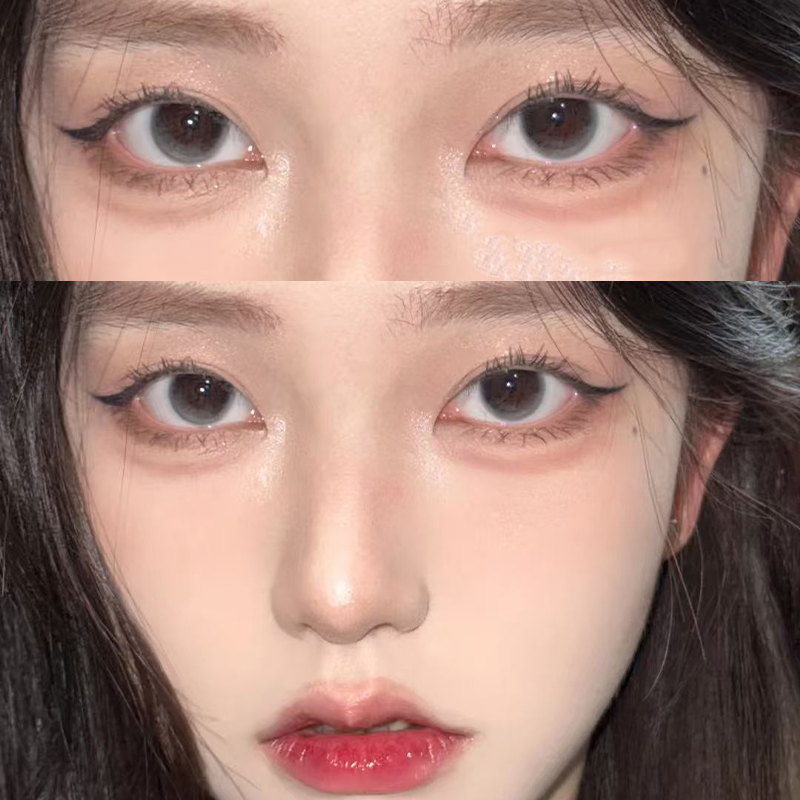 eyepony美瞳小绵羊灰色半年抛自然显色扩瞳大直径隐形眼镜正品cst