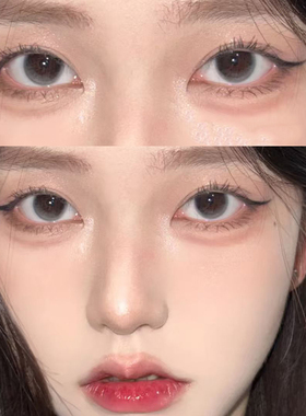 eyepony美瞳小绵羊灰色半年抛自然显色扩瞳大直径隐形眼镜同款cst