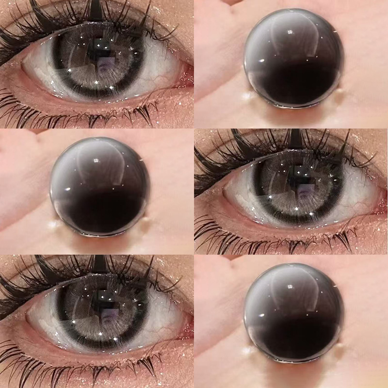 买一副送一副，送润眼液+护理液+美瞳盒