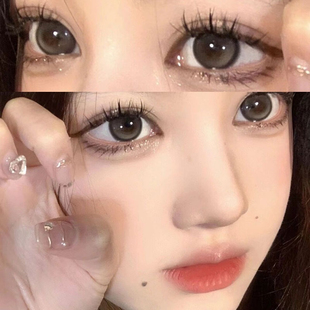 月光舞曲拉贝诗美瞳长岛冰蓝半年抛小直径女隐形眼镜旗舰店7ST