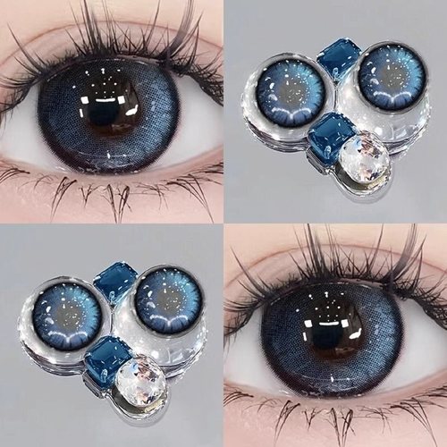 三明治工艺美瞳日抛30片绿色14.5mm大直径隐形眼镜旗舰店一次性TB