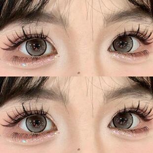 orela火山日落美瞳琥珀泪光半年抛大小直径三明治工艺旗舰店2TB