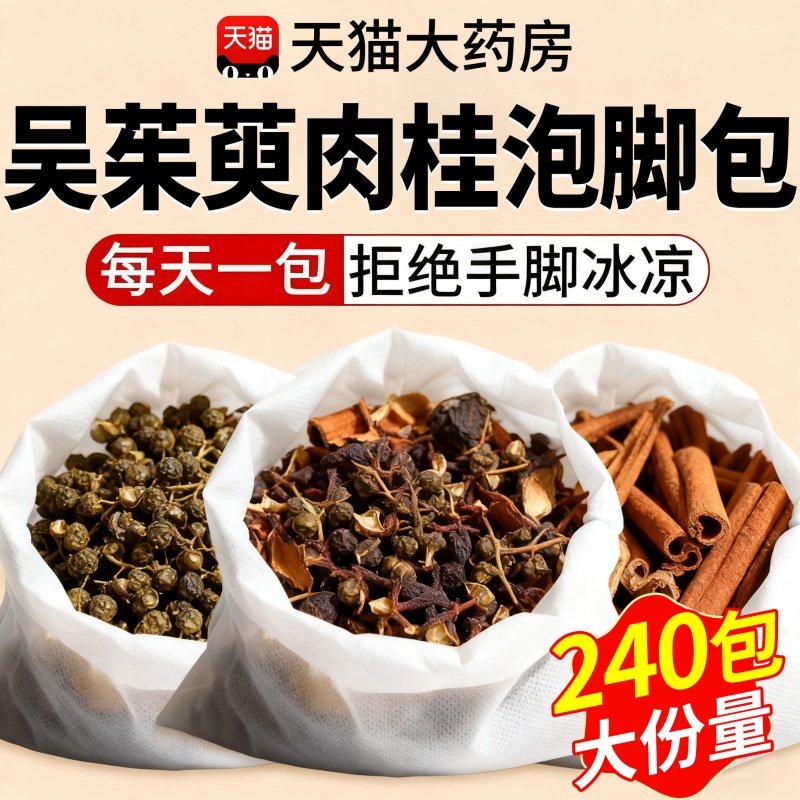 吴茱萸肉桂泡脚包官方旗舰店正品足上热下寒引火归元贴足浴袋nx,传统滋补营养品,其他药食同源食品,淘宝优惠券,粉丝福利购,淘宝优惠卷