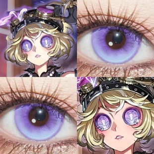 机械师真理之下cos美瞳半年抛第五人格大小直径高光月球紫佳WE