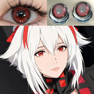 麦晓雯cos美瞳半年抛混血款隐形眼镜一年抛官方正品官方旗舰店9tb