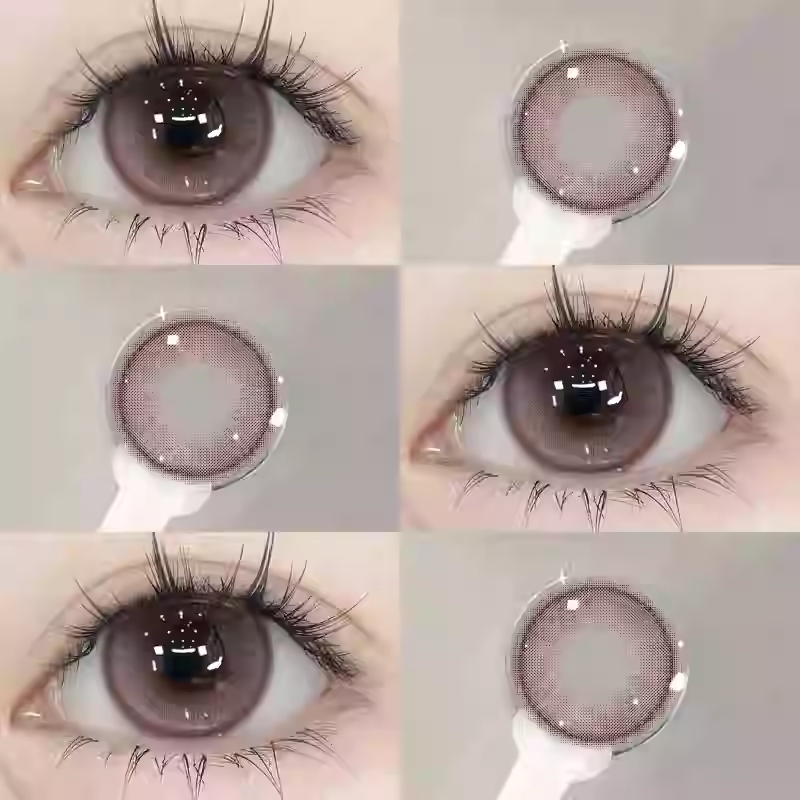 moddy知名浪漫粉美瞳日抛舒适自然大小直径隐形眼镜一次性10片qy