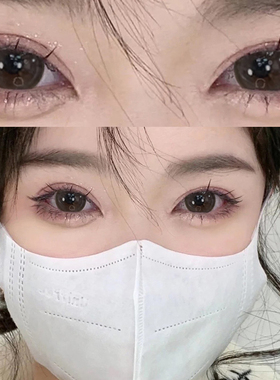 hushlens厚乳奶冻美瞳半年抛blushgirl大直径隐形眼镜2025新款DTB