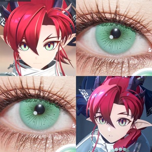 余cos美瞳半年抛明日方舟小大直径显色隐形眼镜二次元漫展佳we