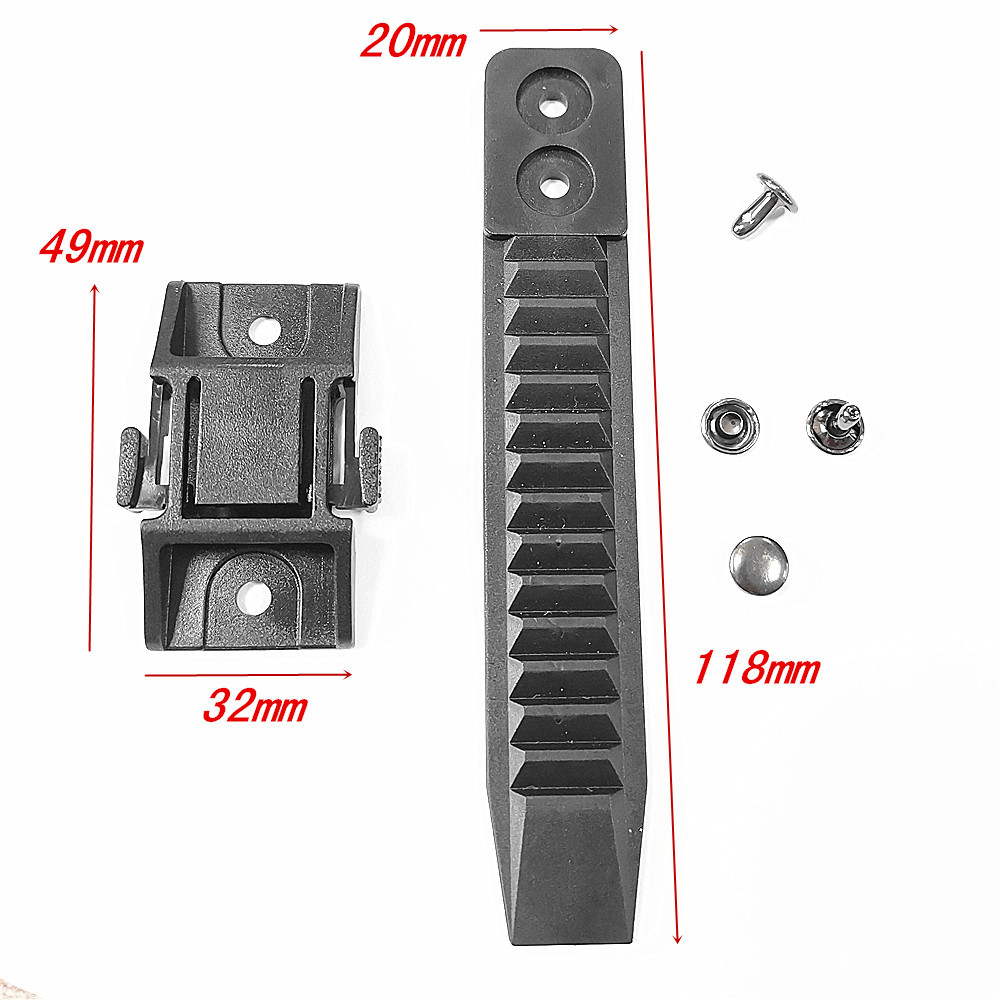 黑色轨道扣塑料帽鞋滑动