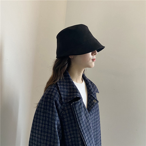 backnow素颜遮脸水桶渔夫帽子