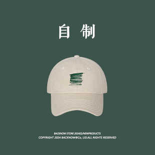 BACKNOW设计师款棒球帽大头围帽女高级感加大显脸小鸭舌帽男帽子