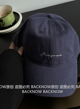 大脸显脸小大头围棒球帽BACKNOW
