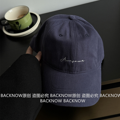 大脸显脸小大头围棒球帽BACKNOW